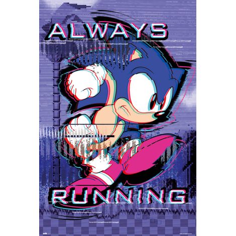 Poster sonic sempre in esecuzione