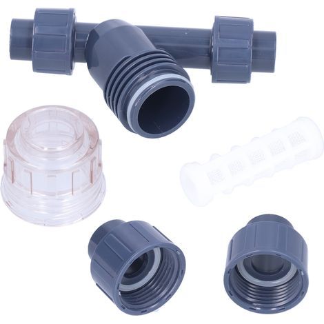 20-mm-PVC-Y-förmiger Bewässerungsfilter mit Druckregulierung für die Landwirtschaft und die chemische Industrie (1/5)