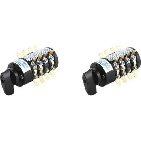 2X HZ5B-20/4.CCC Commutateur de transfert rotatif à cames 4 phases 16 vis pour machine à souder électrique (1/2)