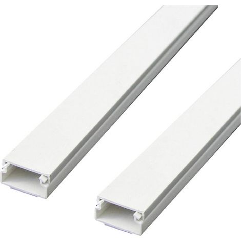 1CF CANALINA PASSACAVI ADESIVA mm 20 x 10 - 2 pz da 1 mt. - 60775