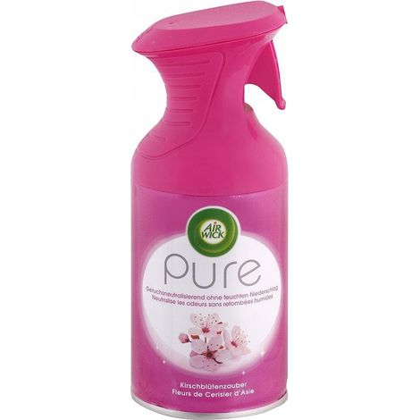 Ambientador air wick pure cherry blossom sin residuo húmedo 250ml