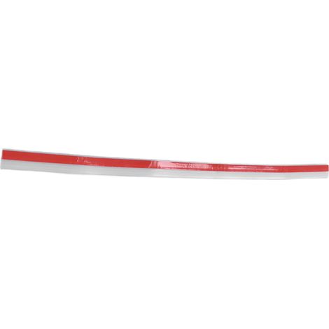 Türdichtungsband, winddicht, staubdicht, schalldicht, Silikon-Dichtungsstreifen für Dichtungsspalten bis 23 mm, transparent (1/5)
