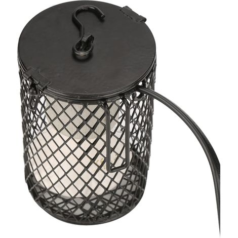 1 Ampoule Chauffante Céramique, 100W Infrarouge, Chauffage Rapide 30s, Crochet Suspension, Pour Reptiles Poussins (1/5)