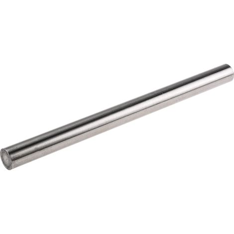 Tige Acier Argenté, diam. 25mm, L 330mm ( Prix pour 1 Lot )