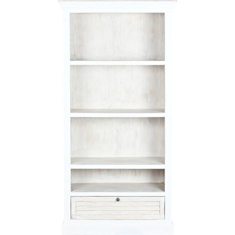 Estanteria Mango 90X40X180 Desgastado Blanco (1/5)