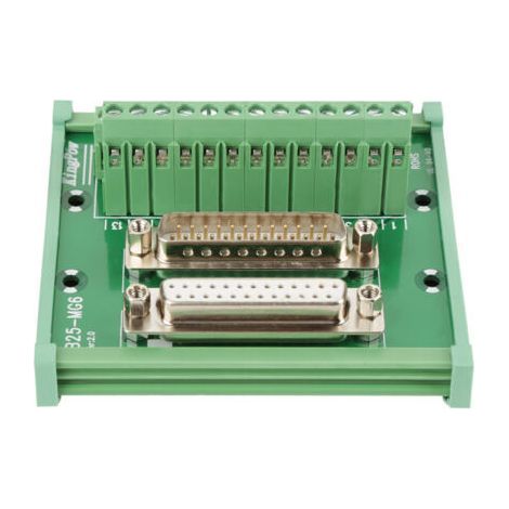 DB25 D Sub male et femelle carte de dérivation bornier Module d'interface de montage sur Rail DIN (1/5)