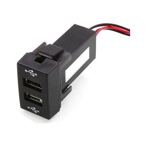 Dual-USB-Einbauladegerät für Peugeot 307, 12 V, 4,2 A