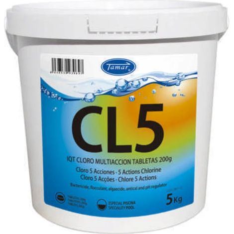 Tamar Chlor 5 Actions Tabletten 200 g 5 kg Slow Action 1205100050