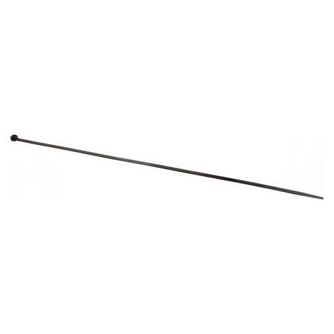 Serre-câble RS PRO Noir en Nylon 66, 385mm x 4,8 mm ( Prix pour Sachet de 100 ) (1/2)