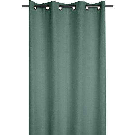 PORTLAND Vorhang 140x260 grün 100% schwarz