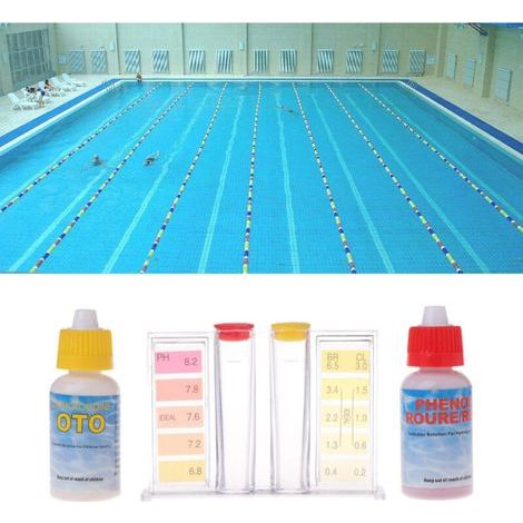 Test Kit Teste d'eau piscine (1/3)