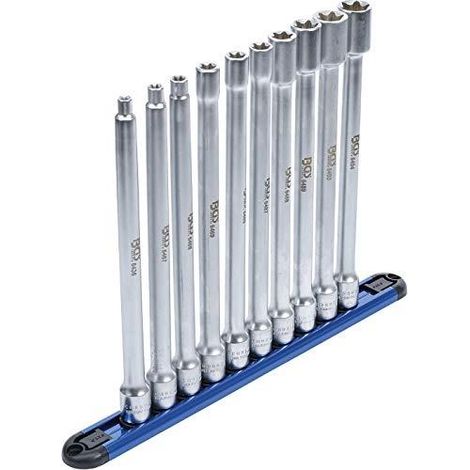 BGS Juego de vasos E 10 piezas cromo duradero