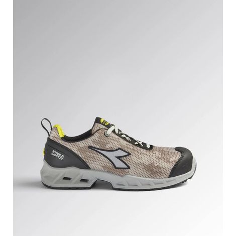 Scarpe antinfortunistiche Diadora Shark Stable Impact Low S1P SRC ESD Beige - 36 - Schlammfarbe