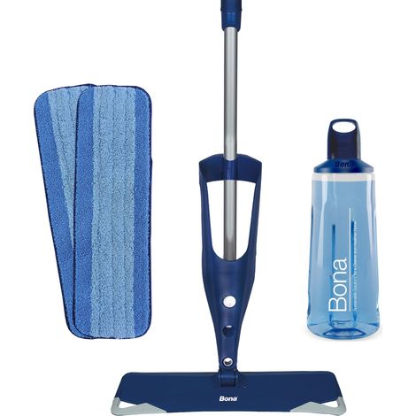 Bona parquet spray mop premio, spray mop lavapavimenti, mop microfibra pavimenti, pulizia pavimenti parquet, set con cuscinetto di pulizia in microfibra extra, mocio, mocio spruzzo, spruzzare, panno