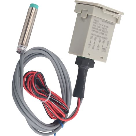 BERM Digitaler elektronischer Zähler für Metallobjekte mit Kontaktinduktionspanel-Reset JDM11‐6HAC220V (1/5)