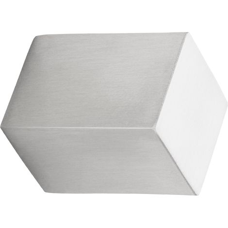 Möbelknopf NEATH Länge 20 mm Höhe 28 mm Edelstahl gebürstet Edelstahlknopf Schubladengriff (1/4)