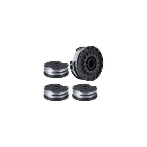 4 bobine di filo di ricambio per decespugliatore, filo di nylon di ricambio per decespugliatori LIDL Parkside, PRTA 20-Li A1, B2, C3, PRT 550 A1, A3, PRT 300 A1 - 2 x 4 m 1,6 mm, TRIMEC - Crezuo (1/4)