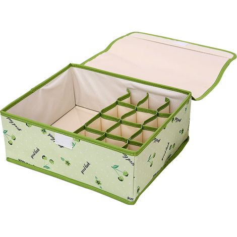 JANMIR-Sac de rangement mural à 16 poches transparentes pour chaussettes, cosmétiques, sous-vêtements et chaussures. Idéal pour organiser votre dressing. (1/5)