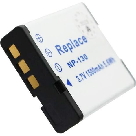 Kamerabatterie Casio np-130 1500mAh 3,7 V