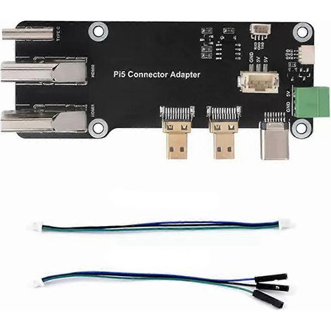 Carte adaptatrice micro-HDMI vers HD pour Raspberry Pi 5/4B (1/5)
