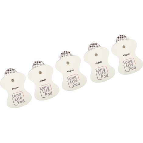 Électrodes de rechange pour appareil de massage TENS, lot de 10 pièces (1/5)