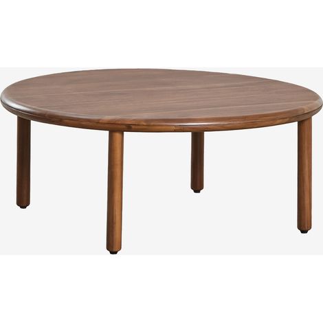 Mesa de centro redonda en madera de acacia Olivia SKLUM