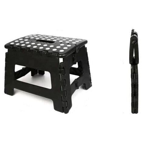 Tritthocker, Tritthocker für Erwachsene, Klapptritthocker, kleiner Tritthocker für Küche, Bad, Wohnzimmer, Schlafzimmer, Büro usw. (1/5)