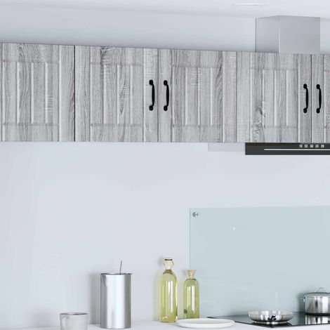 Küchenschrank Lucca Graues Sonoma 80 x 31 x 40 cm Holzwerkstoff