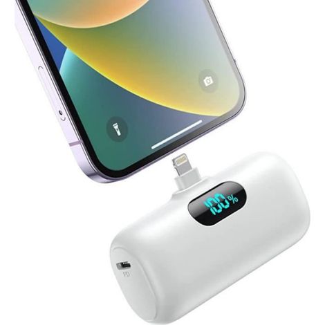 Batterie Externe - - Mini 5000mAh - 15W PD - Chargeur Portable Rapide - Compatible iPhone (1/4)