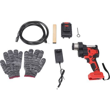 21V Cordless Drain Cleaner – 4.5m – For sink, shower, toilet – EU plug (1/5)