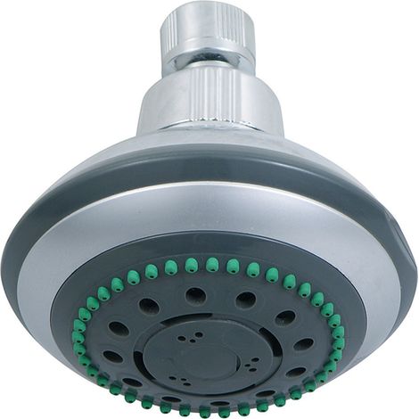 Soffione Doccia ABS 5 Getti S158CP 11830 Groenla 6 Pezzi