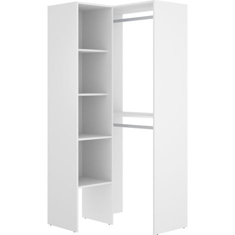 SUIT Armario Kit Vestidor Rincon blanco (1/3)