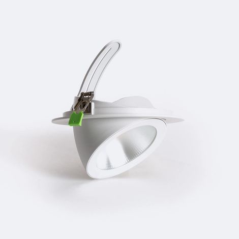LED Downlight Einbaustrahler Schwenkbar Rund 60W Chip CCT 120 lm/W CCT Ausschnitt Ø 200 mm No Flicker 3000K - 4000K Wählbar (Warm-Neutral) (1/5)