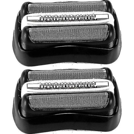 CREA Pièce de rasoir 32b pour Braun série 3, feuille et coupe de remplacement, 2 pièces (1/5)