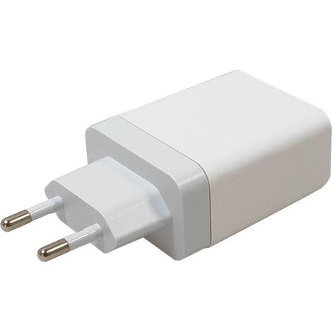 Chargeur USB 24W (5V/4.8A) Paquet de 1 Bloc Prise USB Adaptateur USB Chargeur Murale USB Prise Secteur USB Chargeur Universel (1/5)