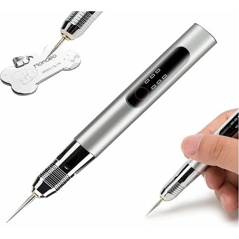Stylo de Gravure Électrique Meulage Machines à Ongles de Polissage Outil de Stylo de Gravure USB Rechargeable Sans pour Bois Métal (1/5)