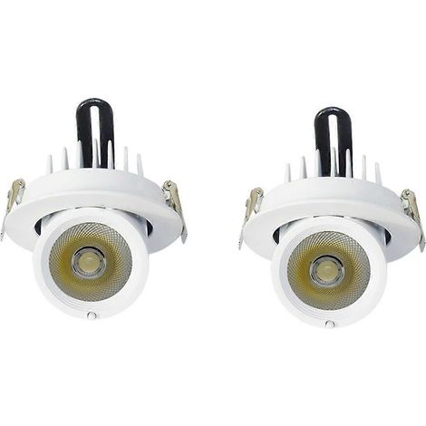 Spot LED 20W en forme de trompe d'éléphant, projecteur COB à effet floral - (1/5)