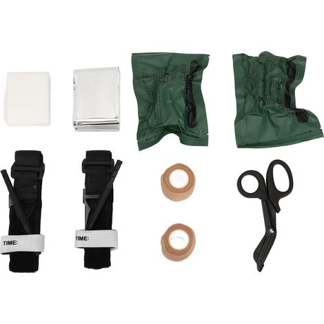 Trousse de Premiers Secours IFAK Poche EDC pour Survie Militaire Camping Extérieur Kit d'Urgence (1/5)