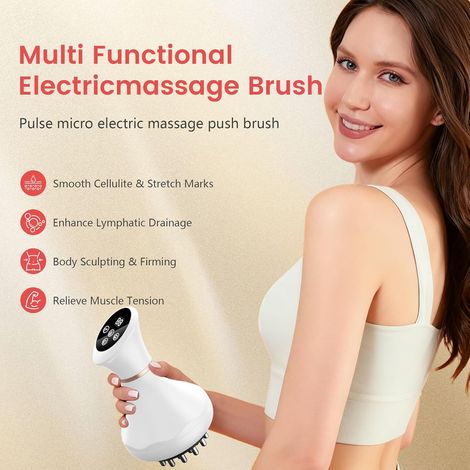 Filiyano-Appareil de massage pour drainage lymphatique - Massage profond du corps et de la cellulite White White (1/4)
