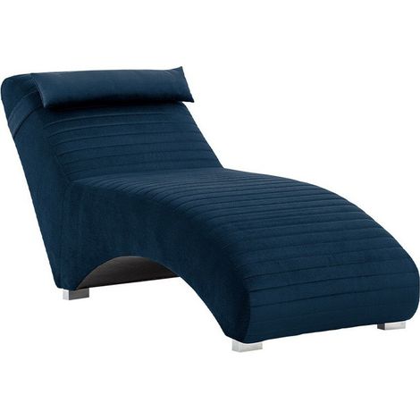 Chaise longue Providence 183, Kronos 09, 80x73x170cm, Tissu, Pieds: Métal (1/5)