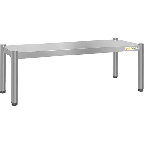 Passe-plat inox 1000 x 350 mm - Hauteur 400 mm PREMIUM - GOLDINOX (1/4)