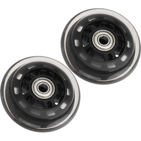 roues de patins à roulettes silencieuses, roulements à billes 608, pour le patinage en ligne, roues de rechange avec roulements à billes pour le patinage intérieur et extérieur (1/5)