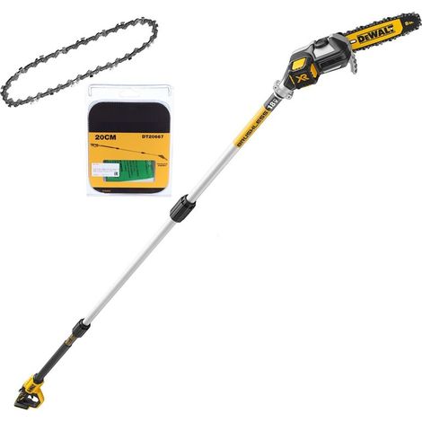 Dewalt DCMPS567N 18v XR Brushless Pole Saw Chainsaw Pruner Split Shaft + Chain (1/5)