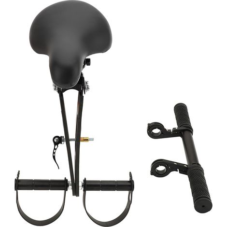 Siège de vélo enfant à fixation avant pour VTT, ensemble de guidon pour vélo d'interaction parent-enfant (1/5)
