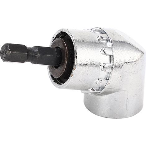 Adaptateur de Perceuse à 90 Degrés pour Mandrin de Clé à Cliquet et Visseuse (1/5)