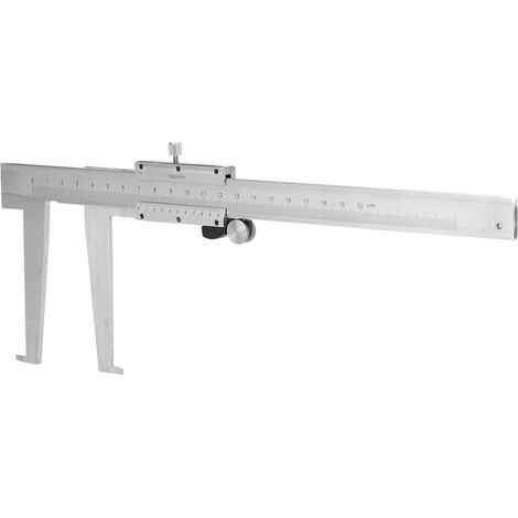 Innennut-Messschieber, Messbackendurchmessermessung, Kohlenstoffstahl, Handwerkzeug, Messbereich 0-200 mm (1/5)