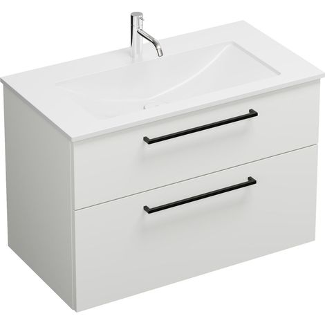 Burg Eqio Mineralguss-WT+WTU Melamin 616x920x490mm aw/weiß hochglanz GR0234