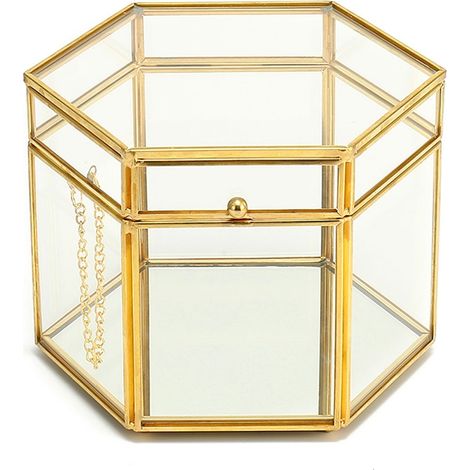 Signes Grimalt Vitrine de décoration  Organisateur de boîtes d'or et de bijoux 13x15x18cm 27779