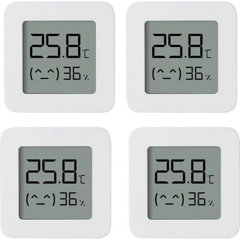 pièces Xiaomi BT thermomètre 2 sans fil intelligent électrique hygromètre numérique capteur d'humidité fonctionne avec l'application Mijia