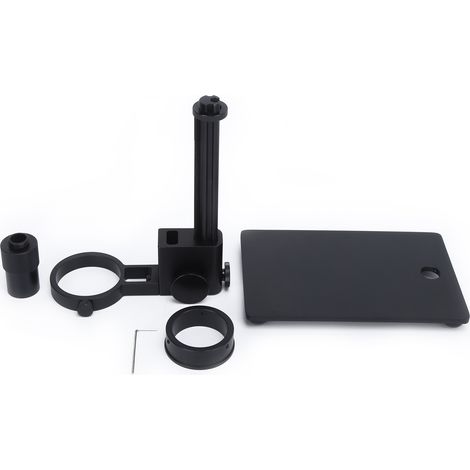 Support en métal pour microscope numérique, diamètre 40 mm et 50 mm, pied stable et réglable (1/5)